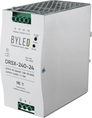 Блок питания Byled DRSX-240-24