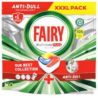 Капсулы для посудомоечной машины Fairy Platinum Plus Все в 1 (105 шт)