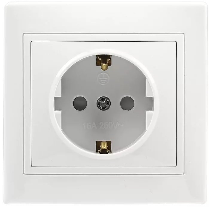 

Розетка SmartBuy Венера SBE-01w-16-S1-Z-c