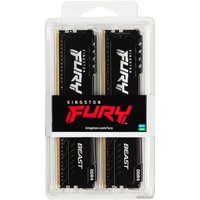 Оперативная память Kingston FURY Beast 2x8GB DDR4 PC4-28800 KF436C17BBK2/16