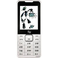 Кнопочный телефон Fly FF243 White