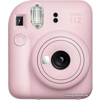 Фотоаппарат Fujifilm Instax Mini 12 (розовый) + розовый чехол Sundays с ремнем