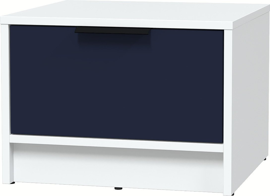 

Тумба Интерлиния Концепт КТ-ТК1-35 Глосс (белый платинум/индиго)