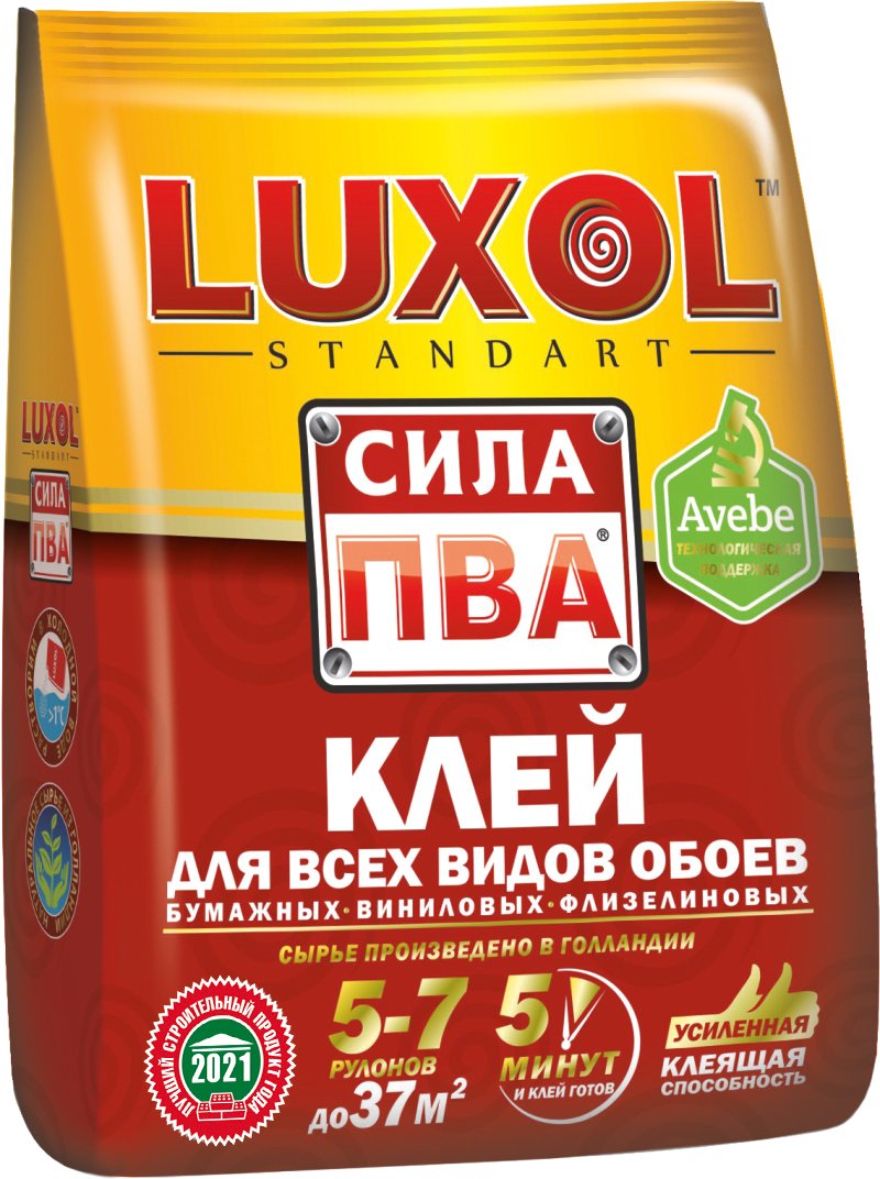 

Клей для обоев Luxol Standart Сила ПВА (200 г)