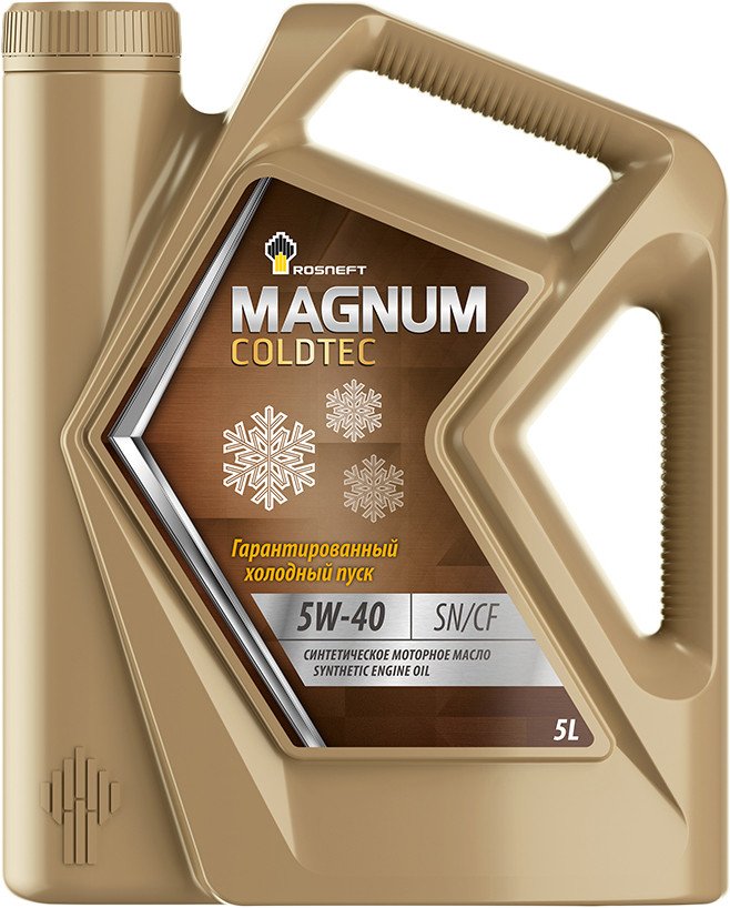 

Моторное масло Роснефть Magnum Coldtec 5W-40 5л