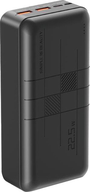 

Внешний аккумулятор XO PR189 30000mAh (черный)