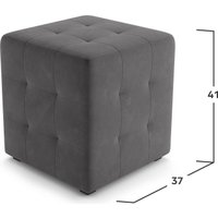 Пуфик Mio Tesoro 135 (серый Ultra Grafit) в Могилеве