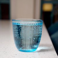 Набор стаканов для воды и напитков Bormioli Rocco Лайн 5.80502-6 (голубой, 290 мл, 6 шт)