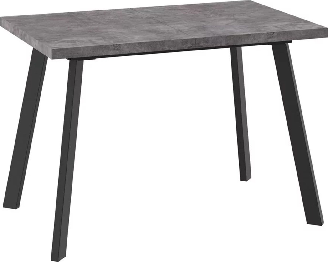 

Кухонный стол Мамадома Borg-110 раздвижной 110-142х70 (дымчатая керамика/черный)