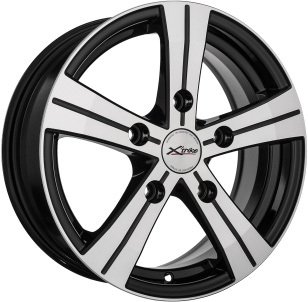 

Литые диски X'trike X-121 15x6" 5x139.7мм DIA 98мм ET 40мм BK/FP