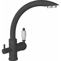 Смеситель Florentina Шале (черный)