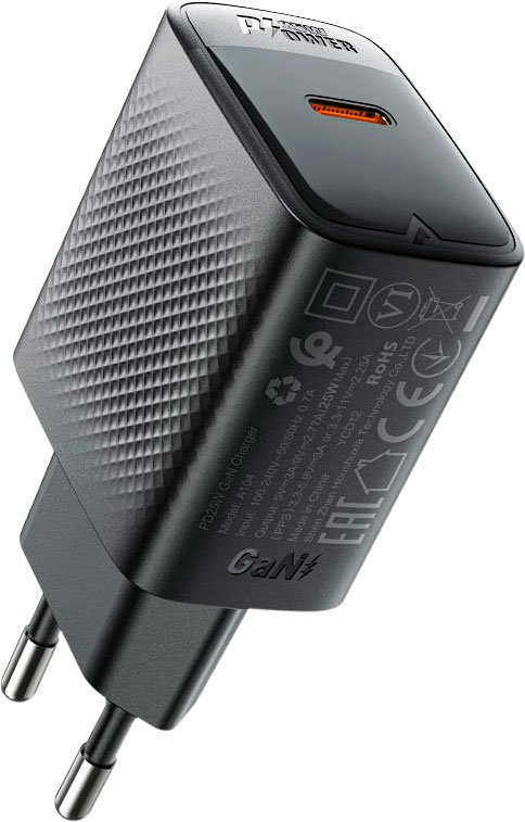 

Сетевое зарядное AceFast A104 (черный)