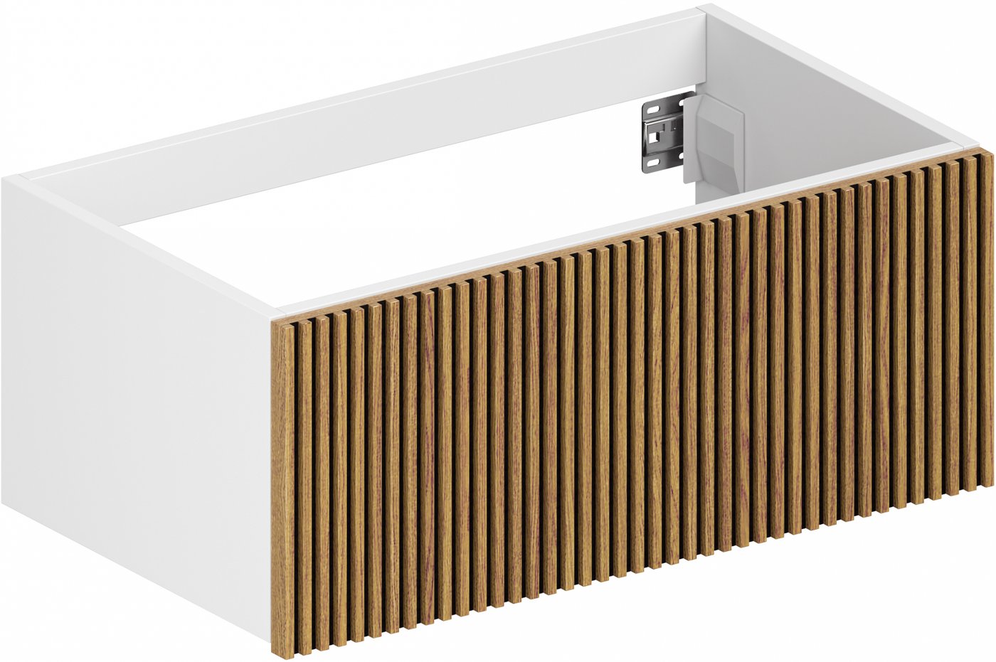 

ЗОВ Тумба под умывальник Кито 100 K100LW0MRM (белый/тростник)