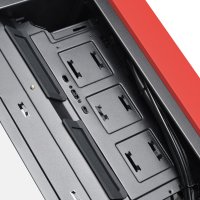 Корпус SilverStone RL08 (черный/красный)