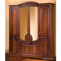 Шкаф распашной ФорестДекоГрупп Щара 4-х створчатый (орех)