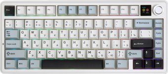 Клавиатура AULA F75 Max (белый/синий/черный, Leobog Reaper)