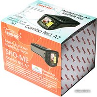 Видеорегистратор-радар детектор (2в1) Sho-Me Combo №1 A7
