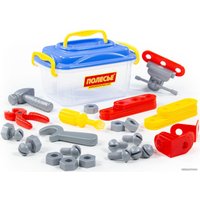 Набор инструментов игрушечных Полесье Механик 56610 (в контейнере)