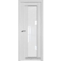 Межкомнатная дверь ProfilDoors 2.72XN L 60x200 (монблан/стекло белый триплекс)