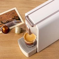 Капсульная кофеварка Scishare Capsule Coffee Machine S1109 (евровилка, золотистый)