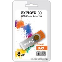 USB Flash Exployd 530 8GB (оранжевый)