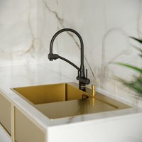 Кухонная мойка РМС MRK-7851G L (с дозатором)