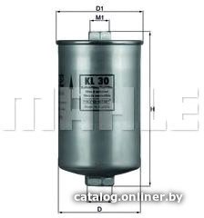 Топливный фильтр Mahle Knecht KL30