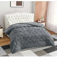 Плед Arya Dahlia Zigzag 8680943250353 (200x220, серый)