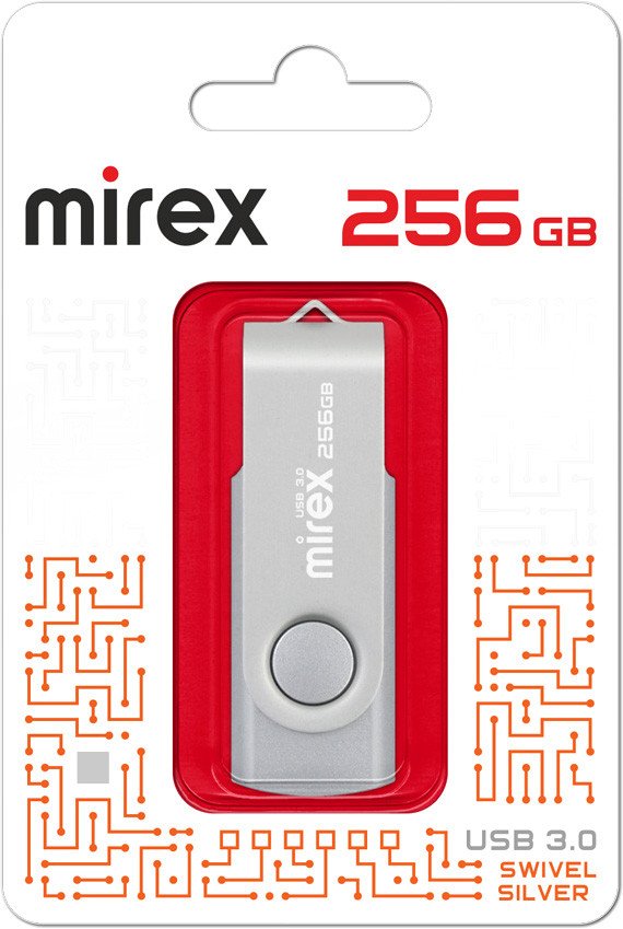 

USB Flash Mirex Color Blade Swivel 3.0 256GB 13600-FM3SS256