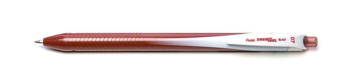 

Ручка гелевая Pentel Energel BL437-E (коричневый)