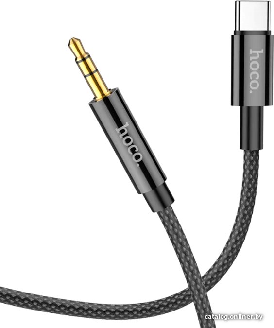 

Кабель Hoco UPA19 USB Type-C - 3.5 мм (1 м, черный)
