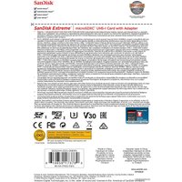 Карта памяти SanDisk Extreme SDSQXA1-512G-GN6MA 512GB (с адаптером)