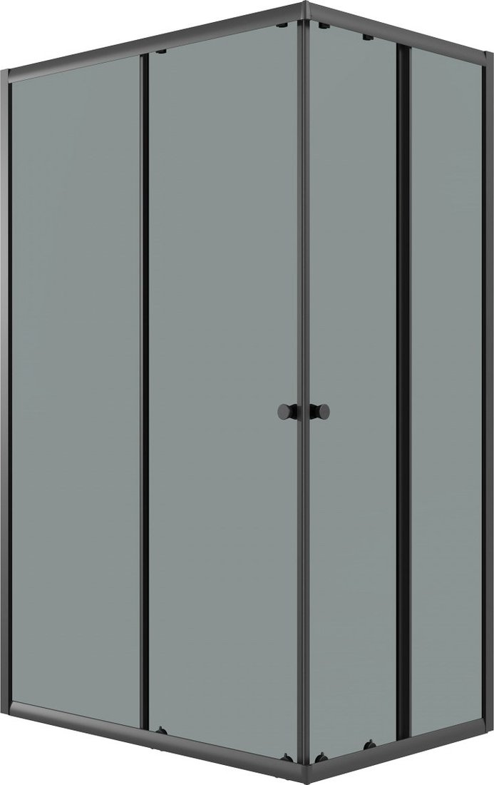 

Душевой уголок Niagara Eco NG-1018-14QT 100x80x190 (черный/стекло тонированное)
