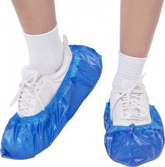 Бахилы EleGreen Особопрочные (100 шт, синий)