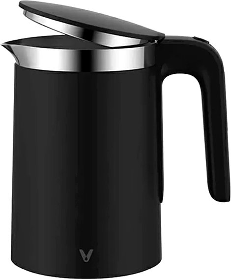 

Электрический чайник Viomi Smart Kettle Bluetooth Pro (черный, с переходником на евровилку)