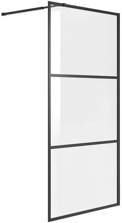 

Душевая стенка Niagara NG-688-12BLACK 120x195 (черный матовый/прозрачное стекло)