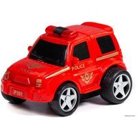 Легковой автомобиль Полесье Крутой Вираж автомобиль-полиция инерционный 79824 (синий)