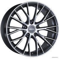 Литые диски MAK Munchen 18x8" 5x120мм DIA 72.6мм ET 34мм Gun Met-Mirror Face