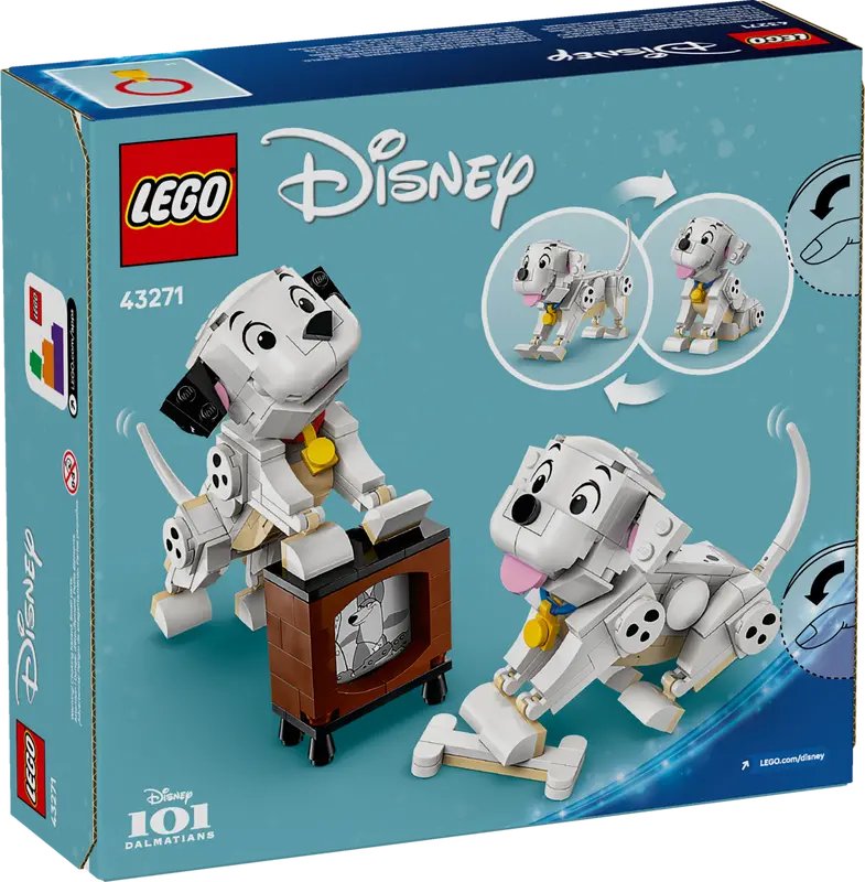Конструктор LEGO Disney Лаки и Пенни 101 далматинец 43271