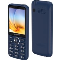 Кнопочный телефон Maxvi K15n 4G (синий)