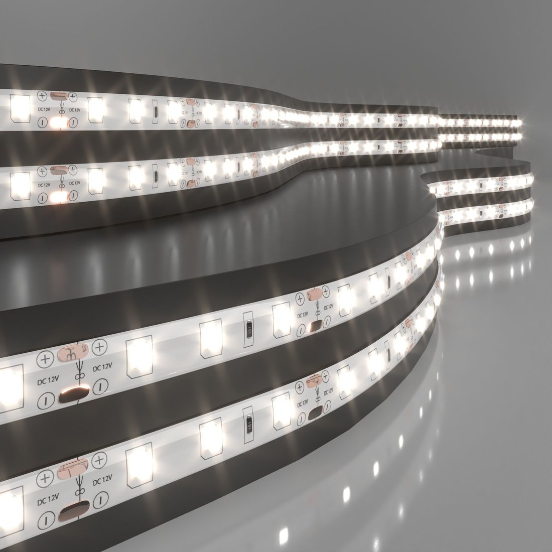 

Светодиодная лента Elektrostandard 12V 4.8W 60Led 2835 IP65 дневной белый a050577