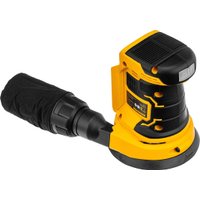 Эксцентриковая шлифмашина Denzel COS-125-0 (без АКБ)