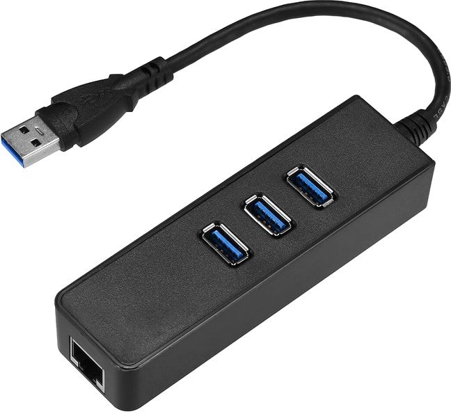

USB-хаб USBTOP USB3.0 - 3xUSB3.0/RJ45