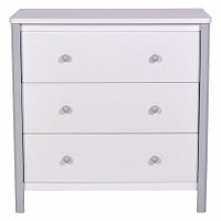 Детский комод Polini Kids Simple 3501 0002769.55 (белый/серый)