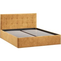 Кровать Трия Джоли Тип 1 универсальный 140x200 (микровелюр Wellmart Yellow)