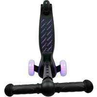 Трехколесный самокат Cosmoride Glow 058P/S1001 (черный)