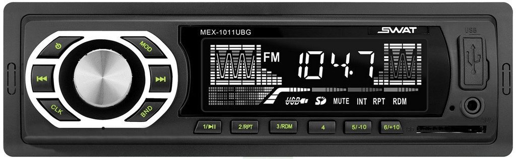 

USB-магнитола Swat MEX-1011UBG