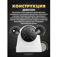 Вентиляционная решетка HOMY AO125WR