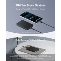 Внешний аккумулятор Anker MagGo Power Bank A1664 10000mAh (черный)