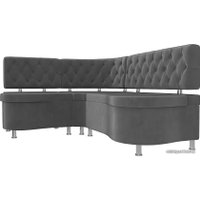 Угловой диван Лига диванов Вегас 105173 (левый, серый)